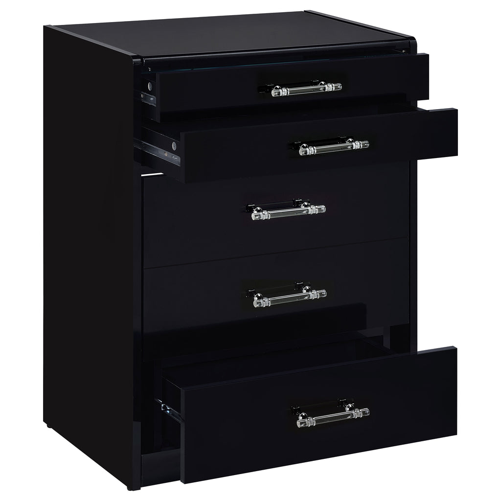 Danbury Makeup Vanity Table with LED Mirror and Stool