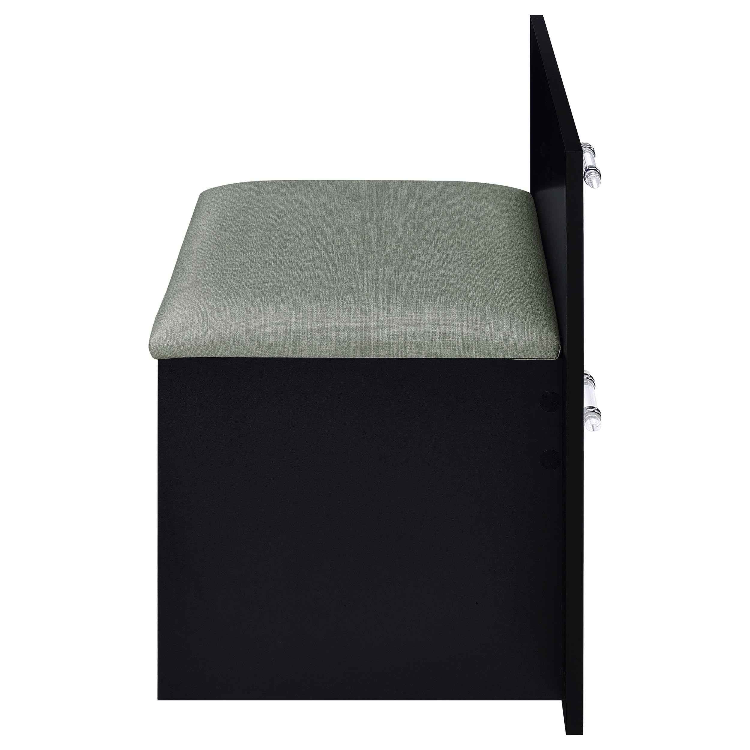 Flora Makeup Vanity Table with LED Mirror and Stool