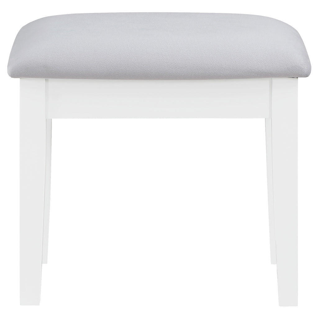 Regina Makeup Vanity Table with LED Mirror and Stool