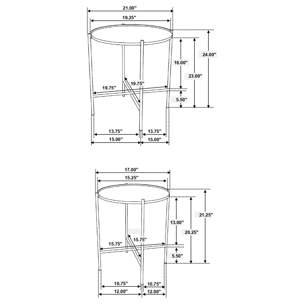 Malka Nesting Table Set