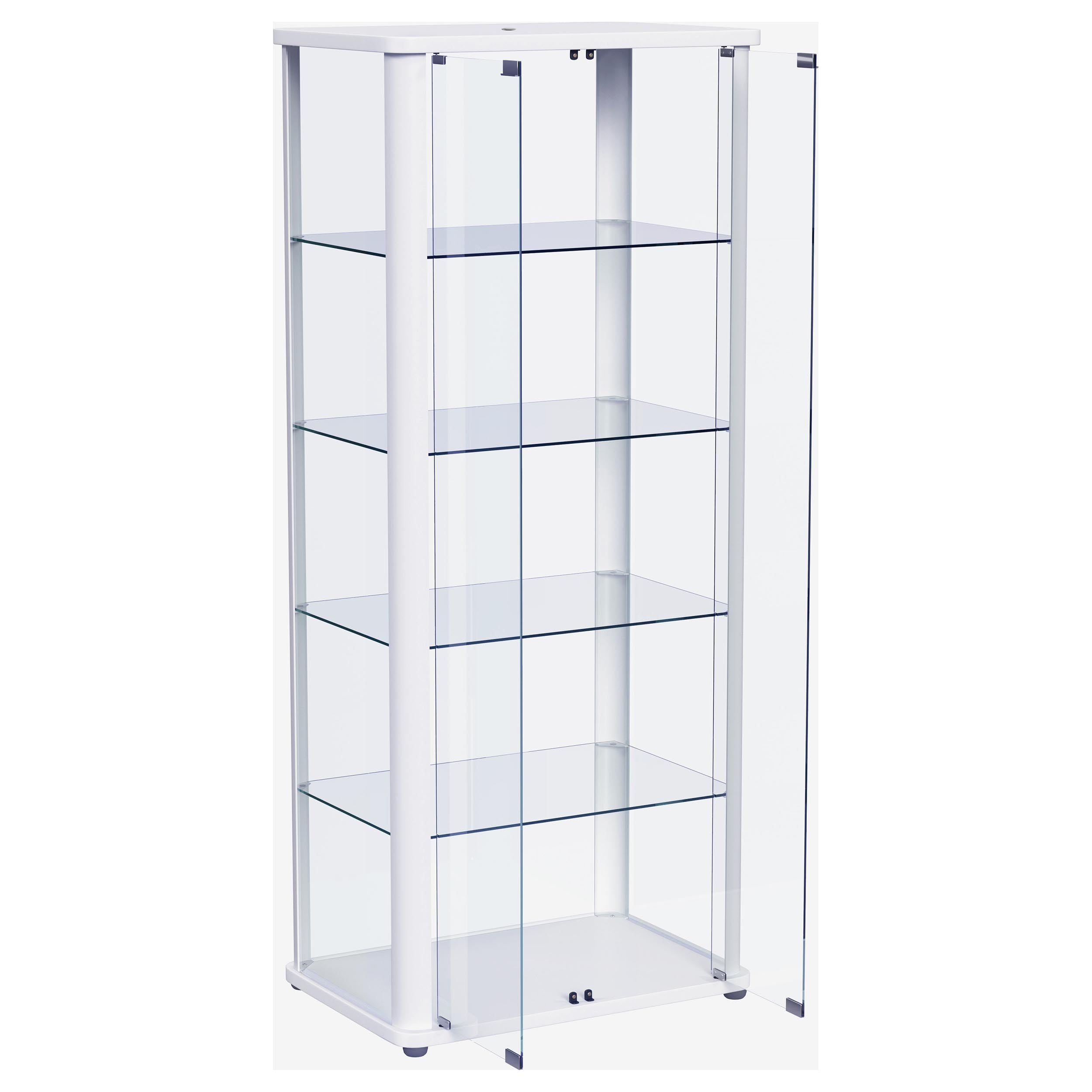Aero Curio Cabinet with LED Lighting