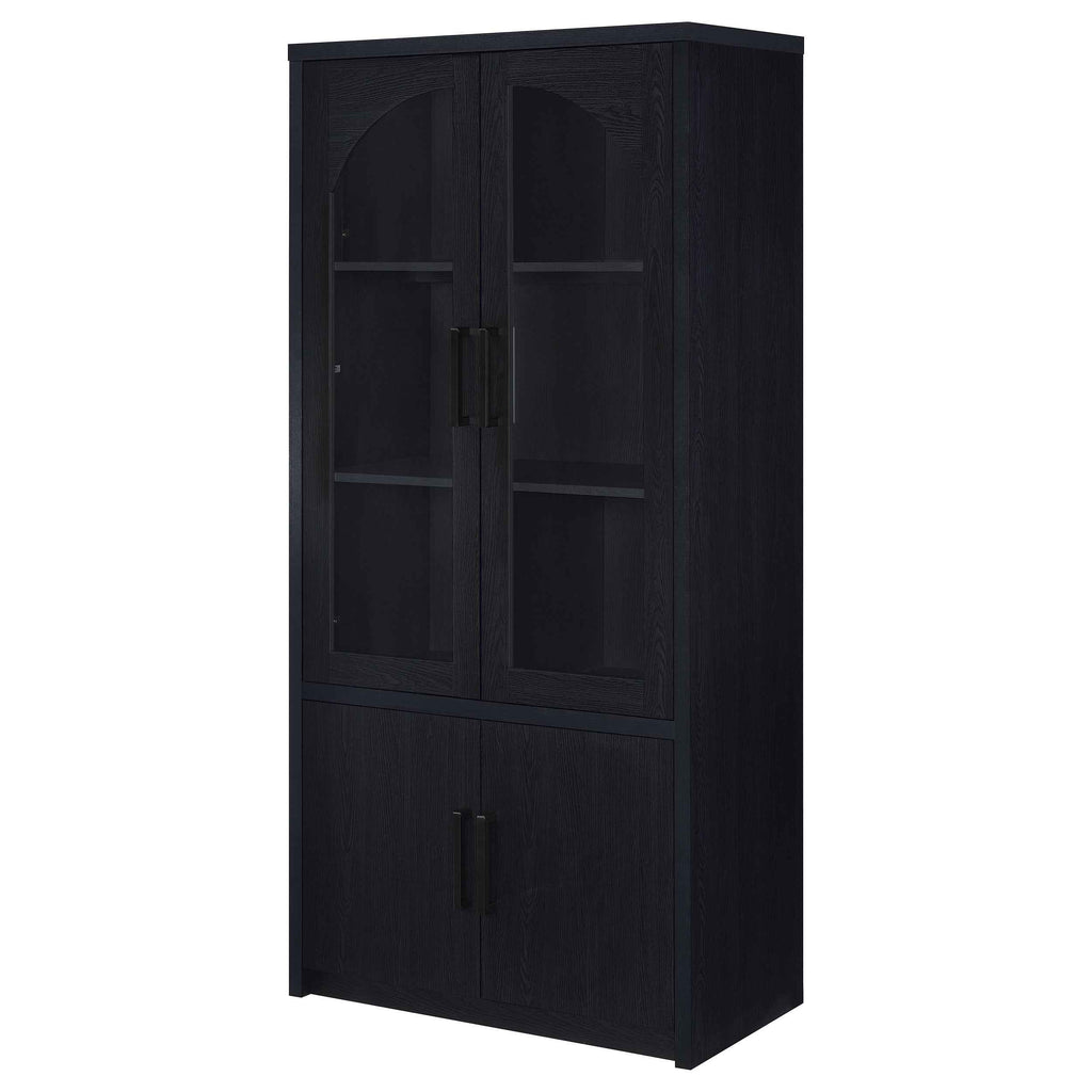 Riva Tall Display Cabinet with LED Lighting