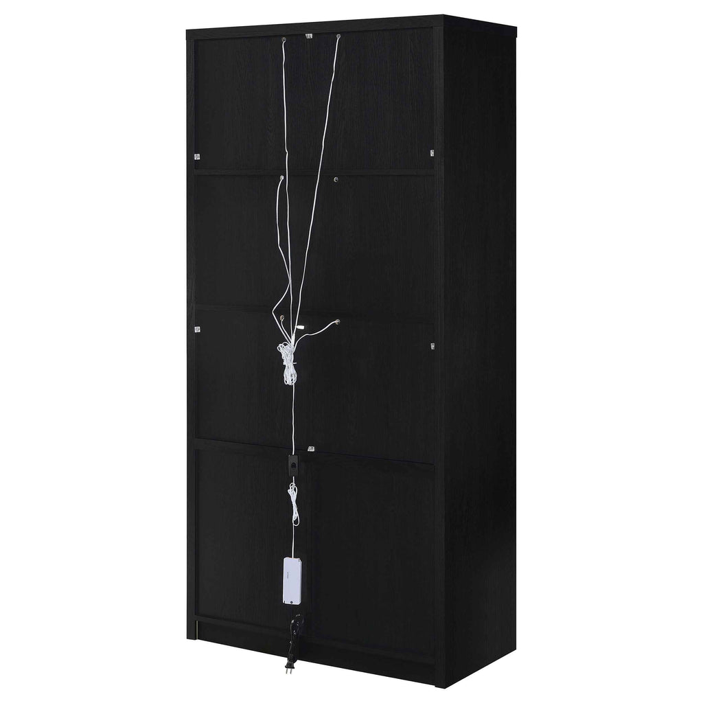 Riva Tall Display Cabinet with LED Lighting
