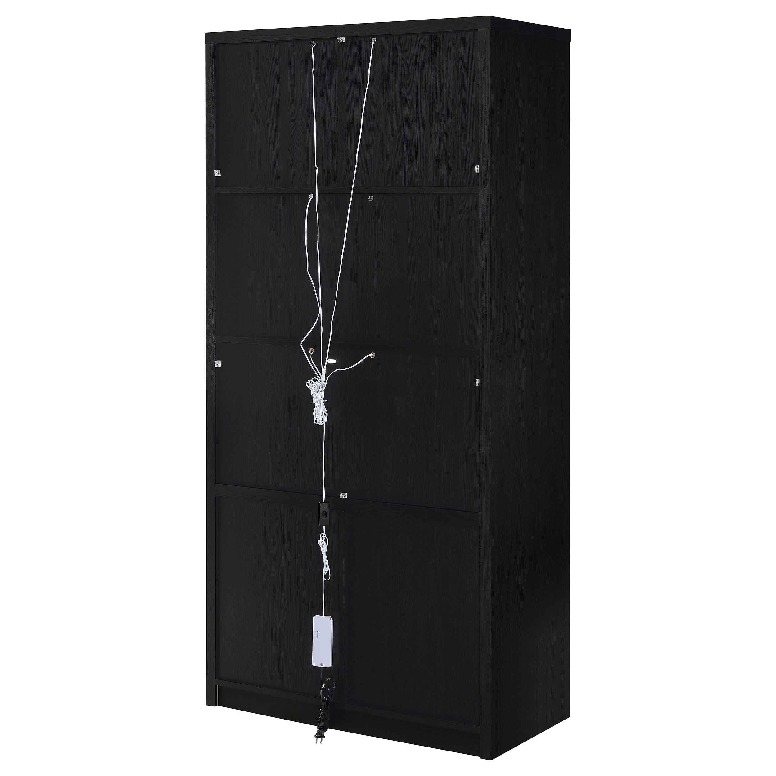 Riva Tall Display Cabinet with LED Lighting