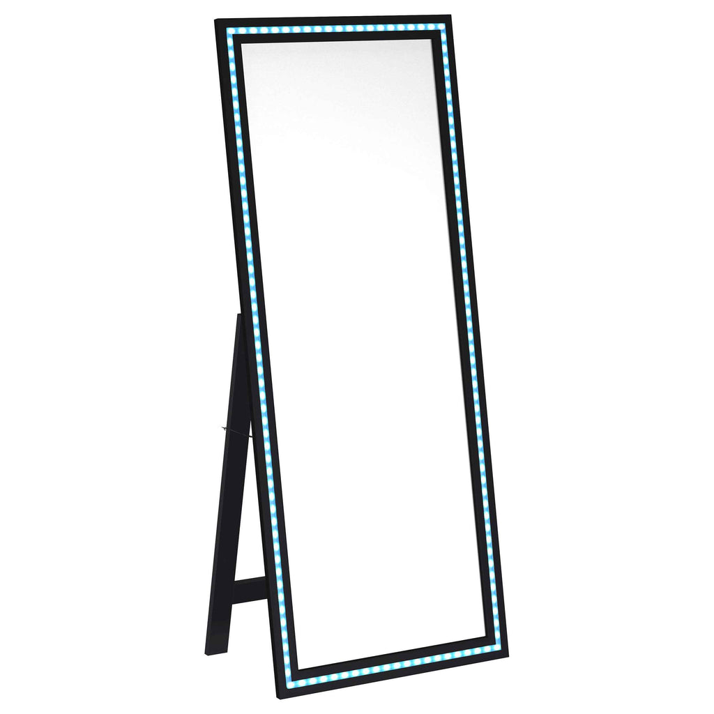 Windrose Standing Mirror with LED Lighting