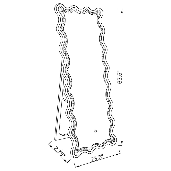 Brixey Standing Mirror - VIP FURNITURE (NJ)