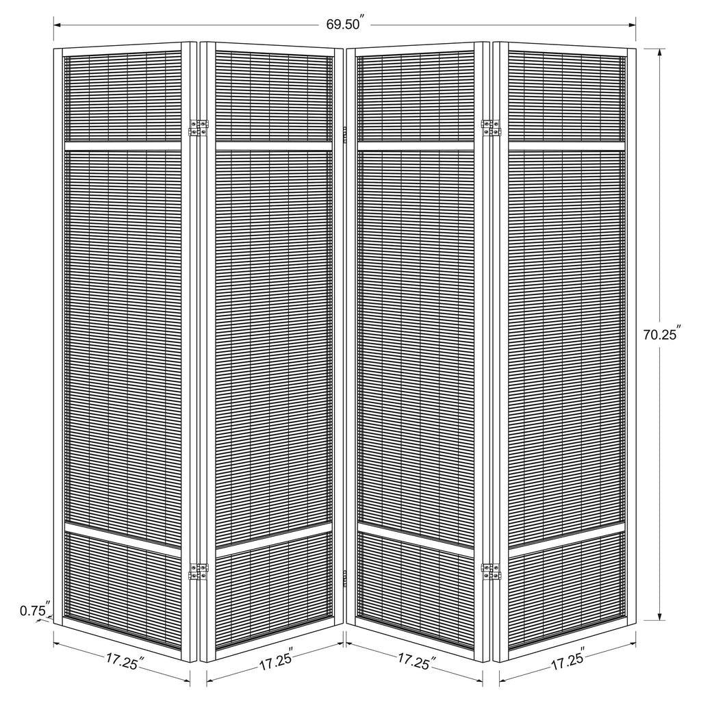 Pearce Four-Panel Room Divider