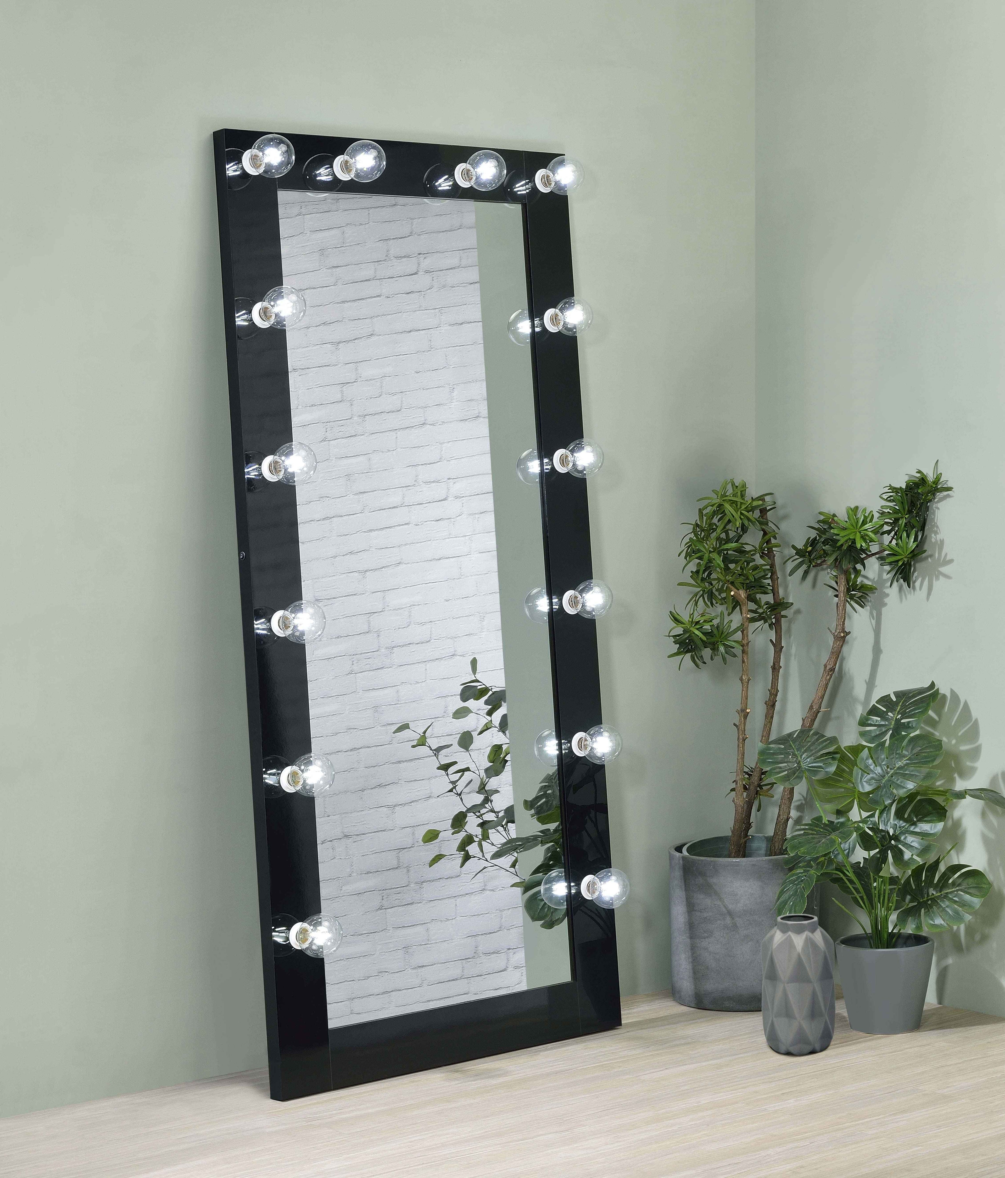 Zayan Floor Mirror with LED Lighting