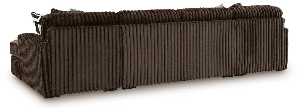 Midnight-Madness Sectional with Chaise