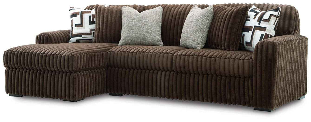 Midnight-Madness Sectional Sofa with Chaise