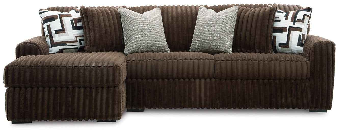 Midnight-Madness Sectional Sofa with Chaise