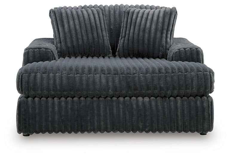 Midnight-Madness Oversized Chaise