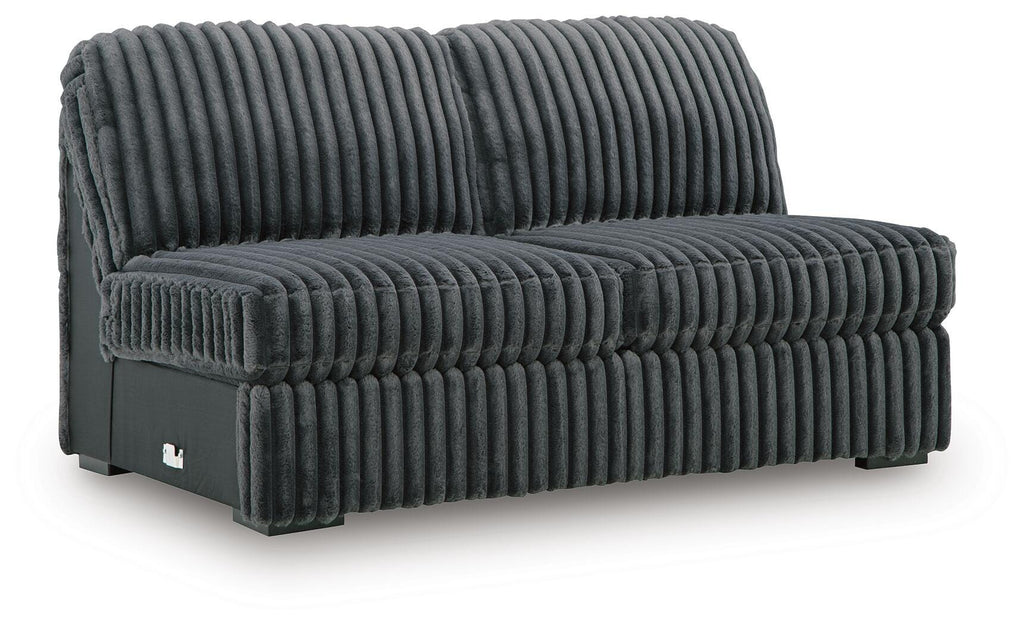 Midnight-Madness Sectional with Chaise