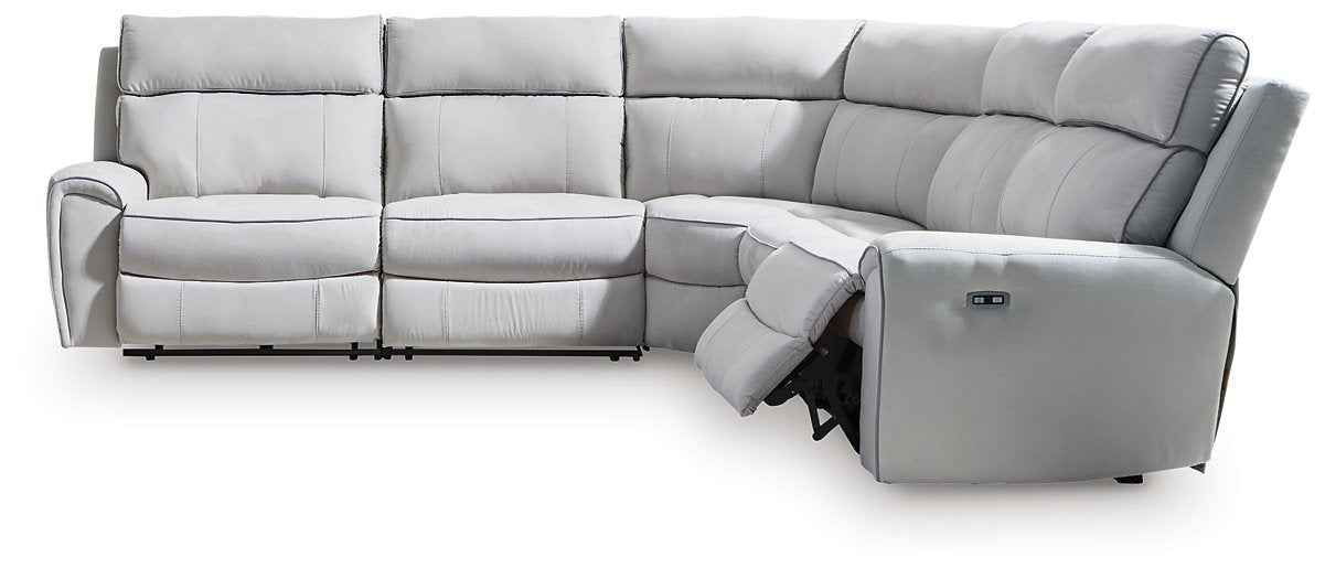 Social Pointe Power Reclining Sectional