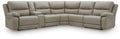Narwhal Place Reclining Sectional with Storage Console