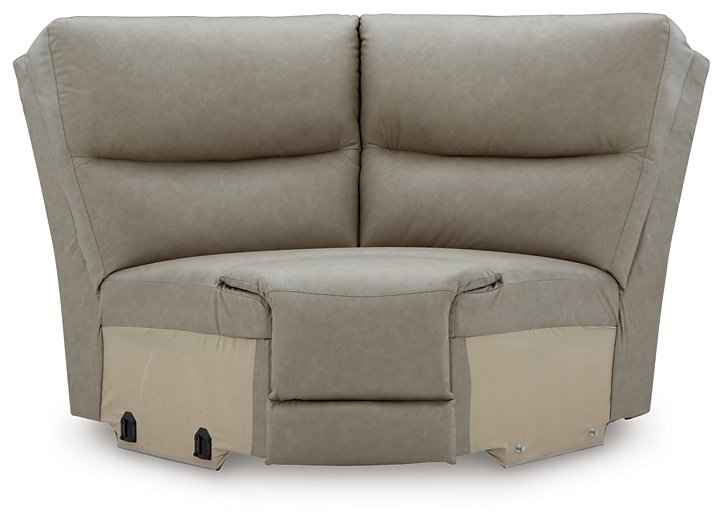 Narwhal Place Reclining Sectional with Storage Console