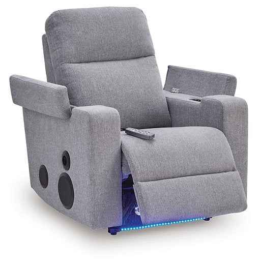 Pineland Power Glider Recliner with Audio System