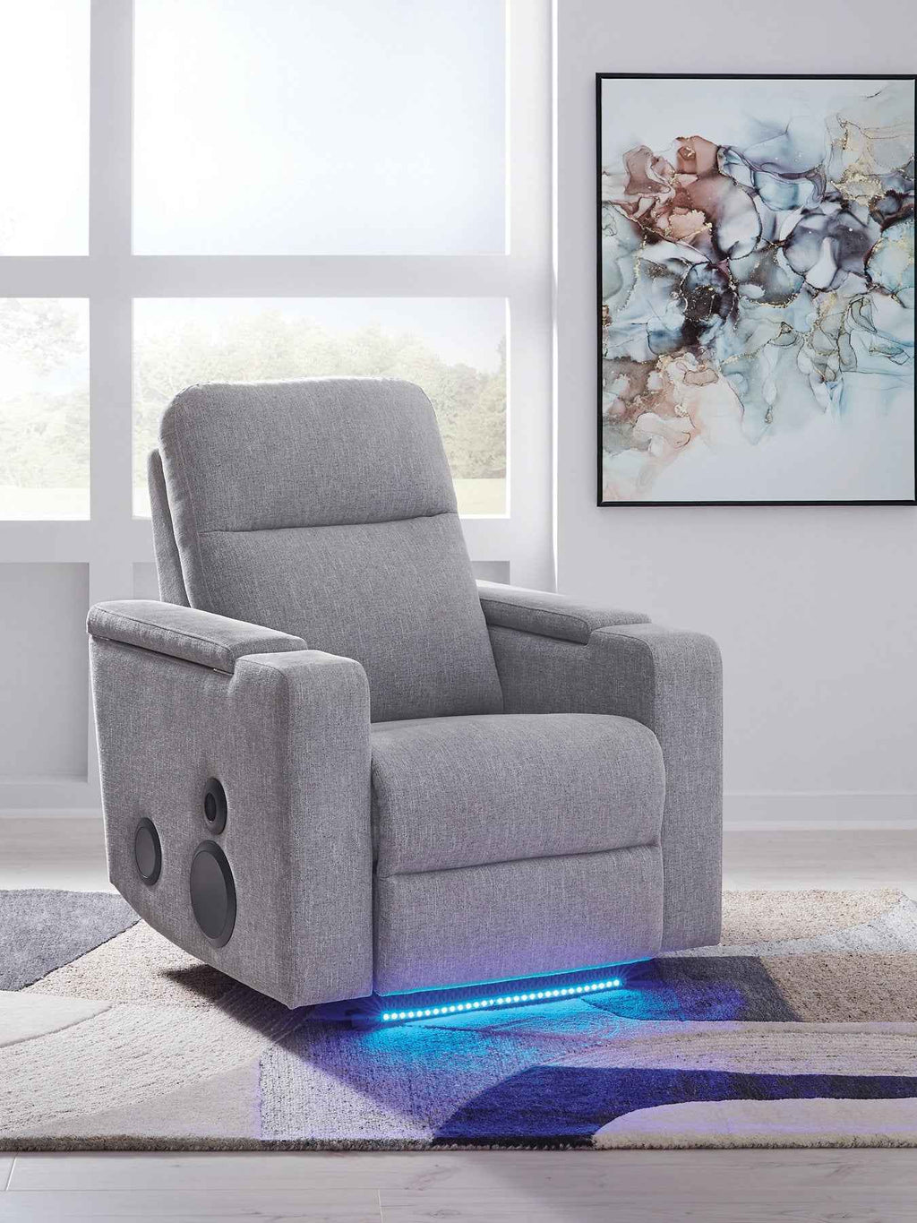 Pineland Power Glider Recliner with Audio System