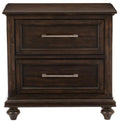 Cardona Nightstand in Driftwood Charcoal 1689-4