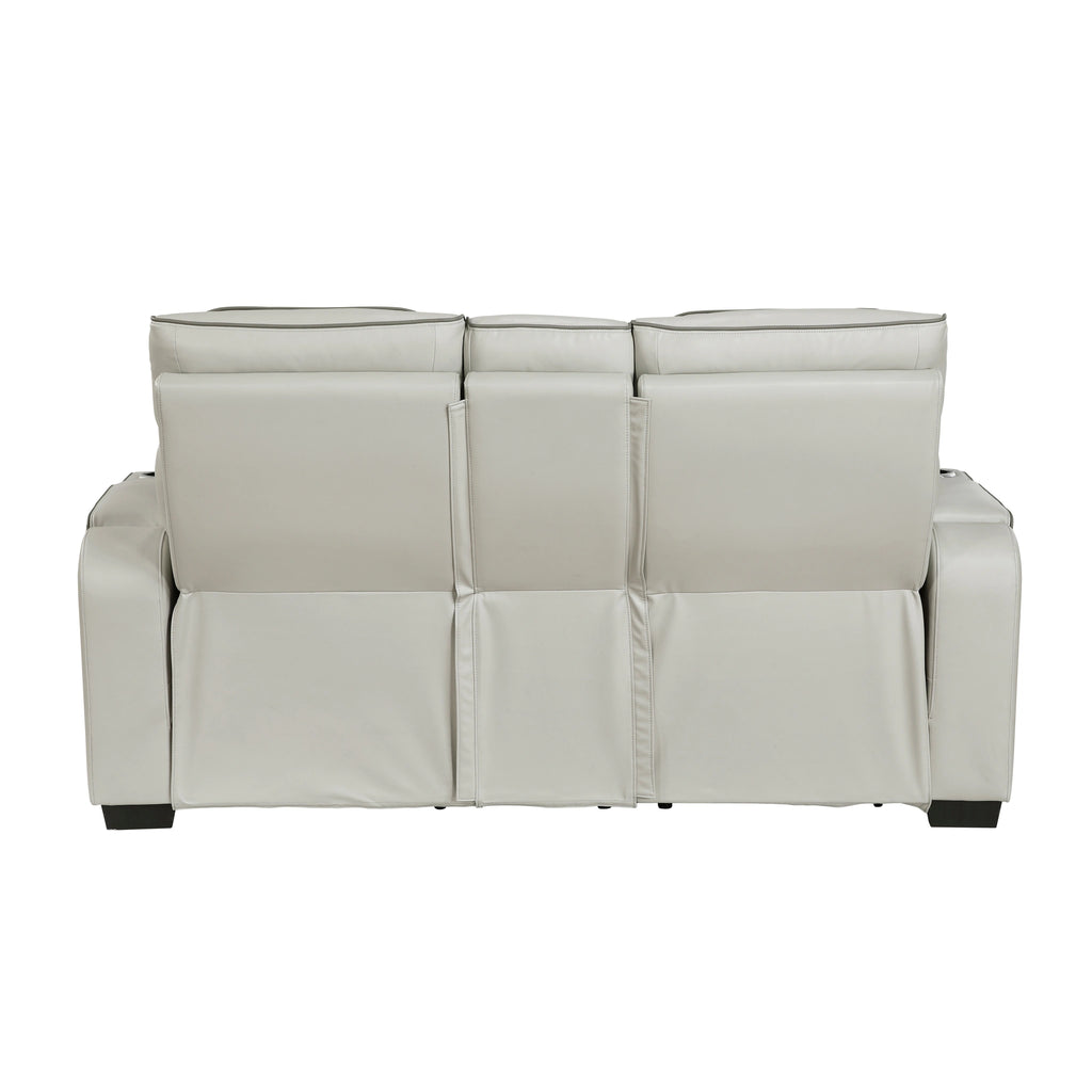 Fairway Power Double Reclining Love Seat With Center Console