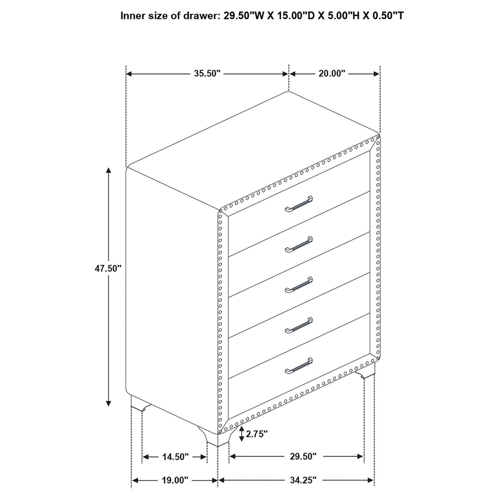 Melody Chest of Drawers