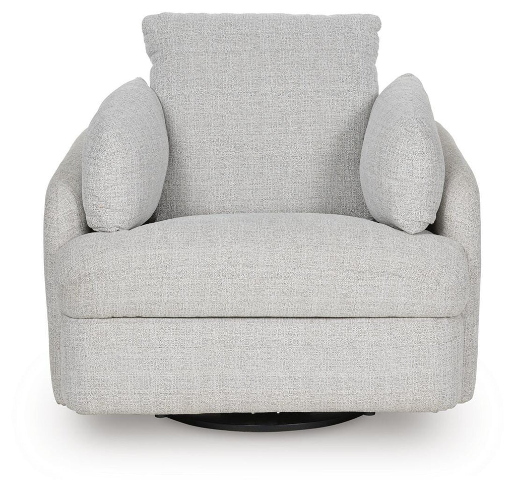 Alainmont Next-Gen Nuvella Swivel Power Recliner
