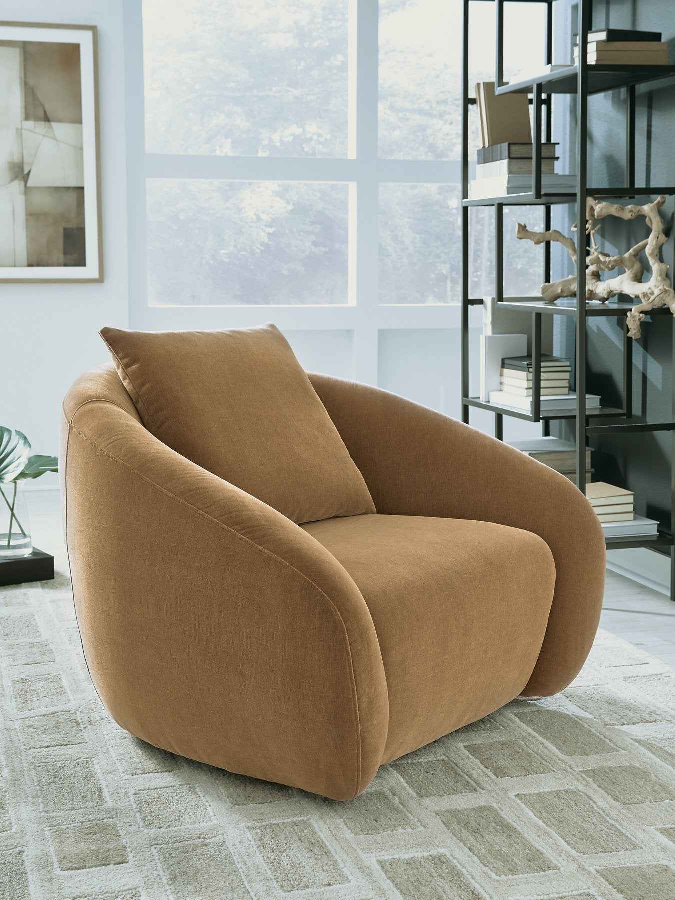 Yahya Swivel Accent Chair