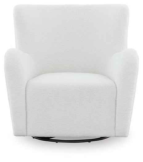 Rowenburg Swivel Glider Accent Chair