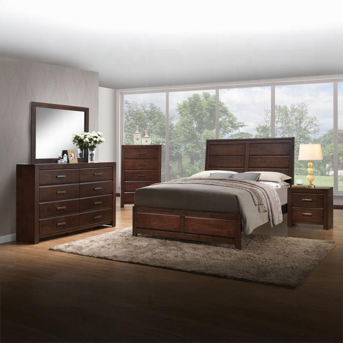 Oberreit Walnut Queen Bed image