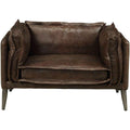 Acme Furniture Porchester Chair in Distress Chocolate 52482