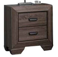 Acme Lyndon Nightstand in Weathered Gray Grain 26023