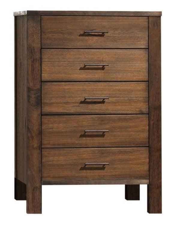 Acme Merrilee 5-Drawer Chest in Oak 21686