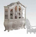 Acme Ragenardus Hutch and Buffet in Antique White 61284