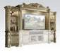 Acme Vendome Entertainment Center in Gold Patina 91310 - VIP FURNITURE (NJ)