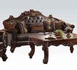 Acme Vendome Sofa in Cherry 53130