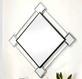 Asbury Mirrored & Chrome Accent Mirror (Wall)