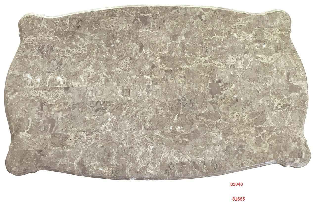 Bently Marble & Champagne Coffee Table