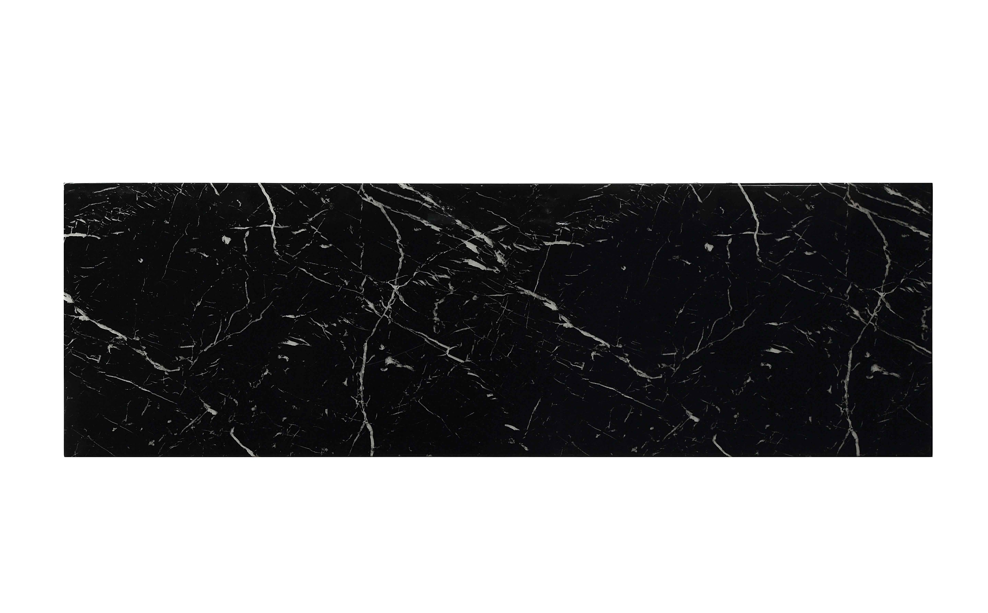 Brancaster Marble & Aluminum Bar Table