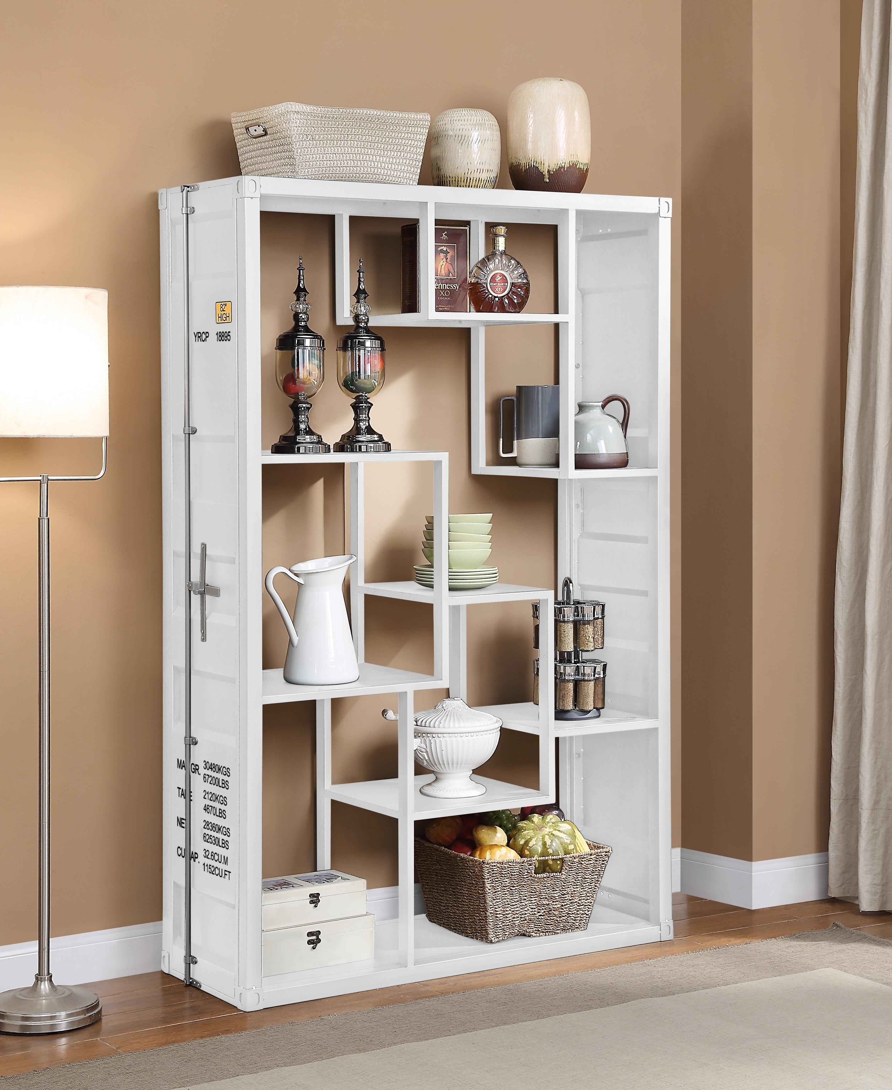Cargo White Shelf Rack / Book Shelf