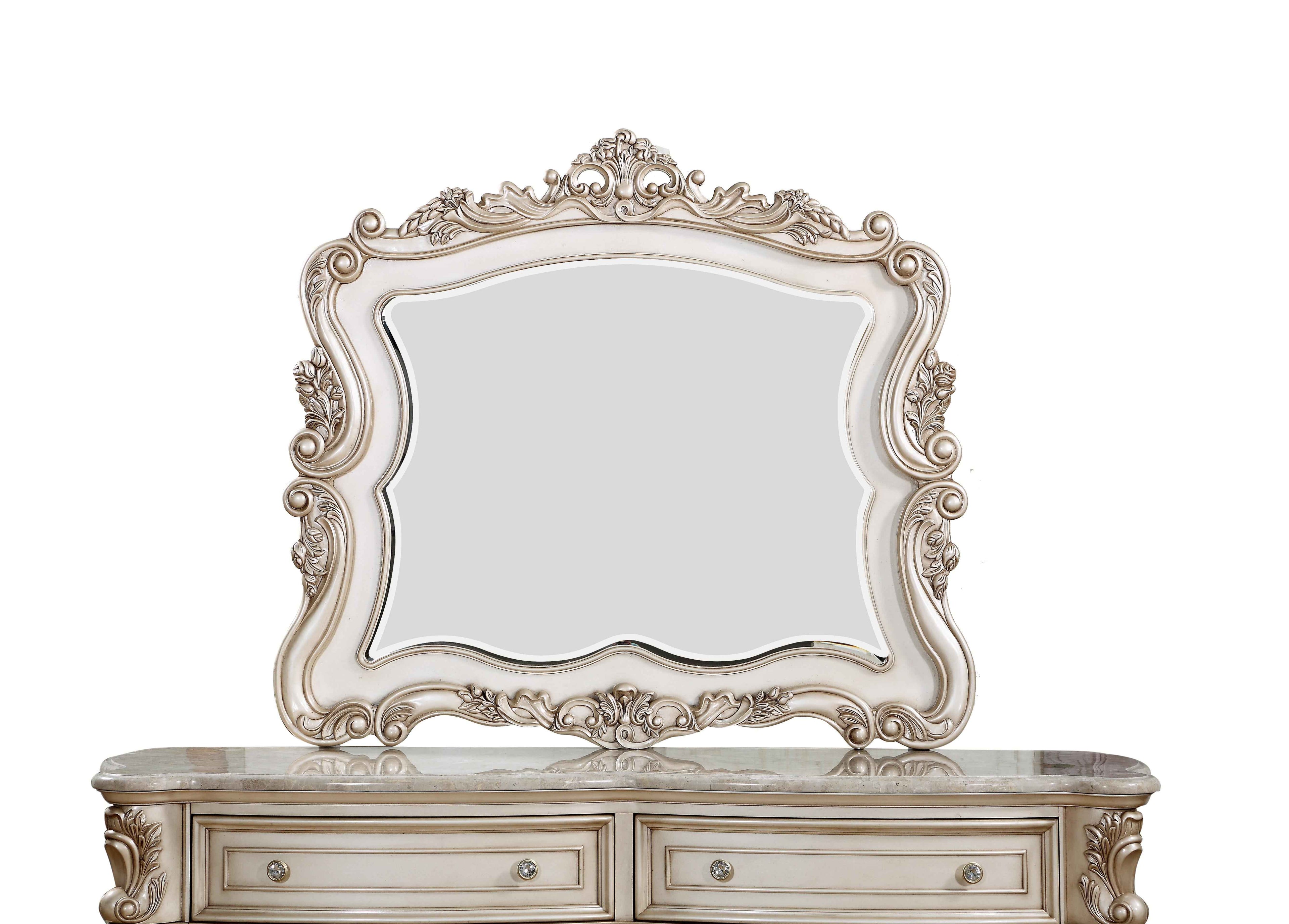 Gorsedd Antique White Mirror