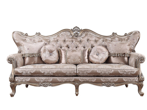 Jayceon - Sofa - Fabric & Champagne - VIP FURNITURE (NJ)