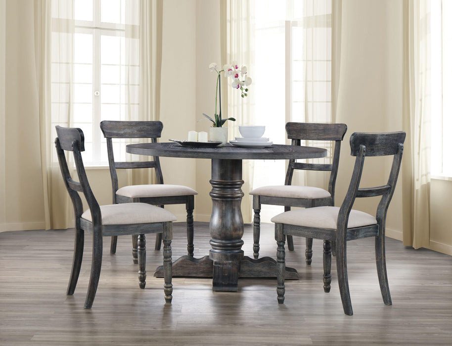 Leventis Weathered Gray Dining Table - VIP FURNITURE (NJ)