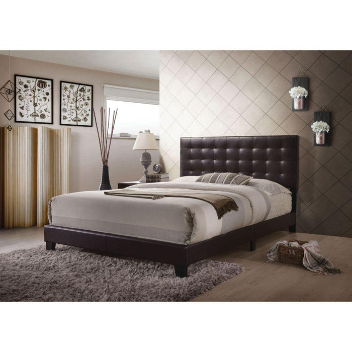 Masate - Queen Bed - Black - 85" - VIP FURNITURE (NJ)