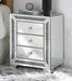 Noralie Mirrored & Faux Diamonds Accent Table - VIP FURNITURE (NJ)