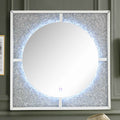 Nowles Mirrored & Faux Stones Wall Decor (LED)