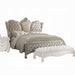Versailles Ivory Velvet & Bone White California King Bed image