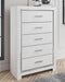 Five Drawer Chest VIP Ashley Furniture
