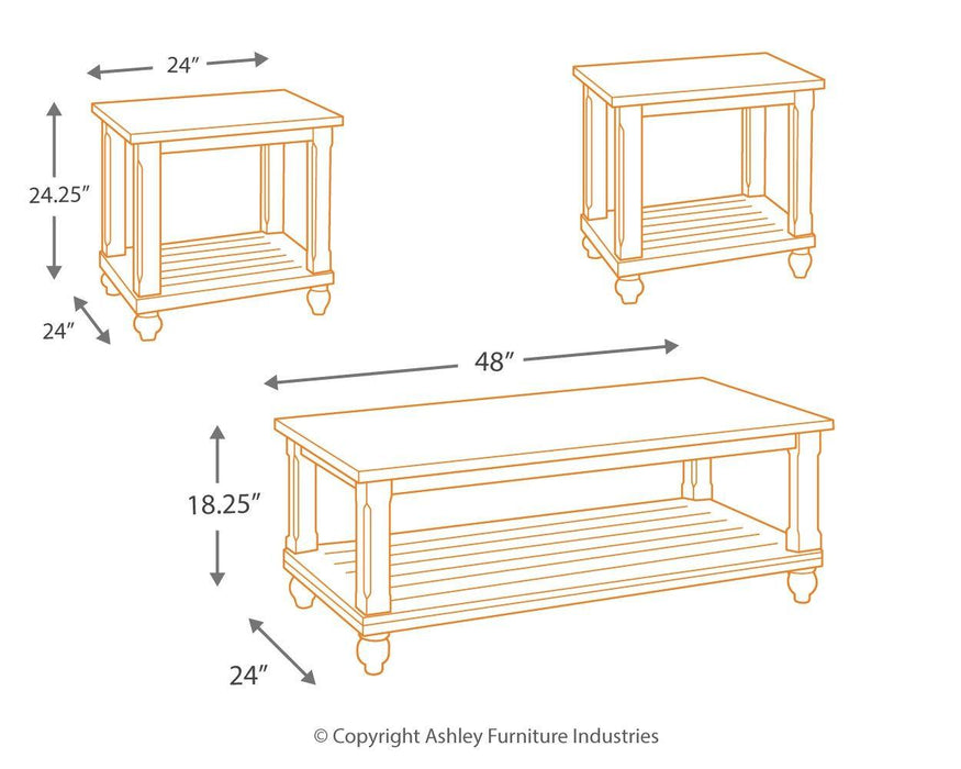 Occasional Table Set (2/cn) VIP Ashley Furniture