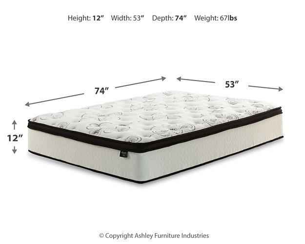 Chime 12 Inch Hybrid Mattress in a Box