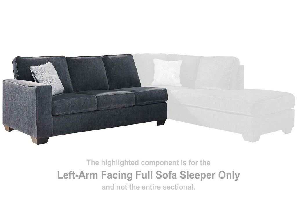 Altari Sleeper Sectional with Chaise